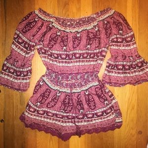 Forever 21 romper, only worn once!